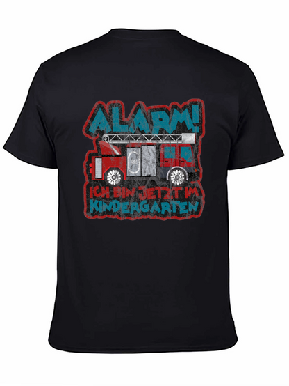 Alarm! Kindergarten Fire Truck T-Shirt