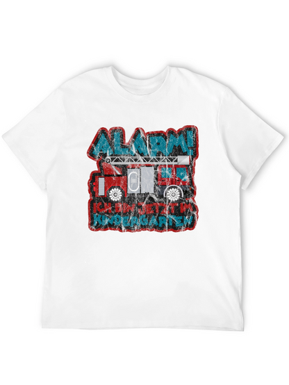 Alarm! Kindergarten Fire Truck T-Shirt