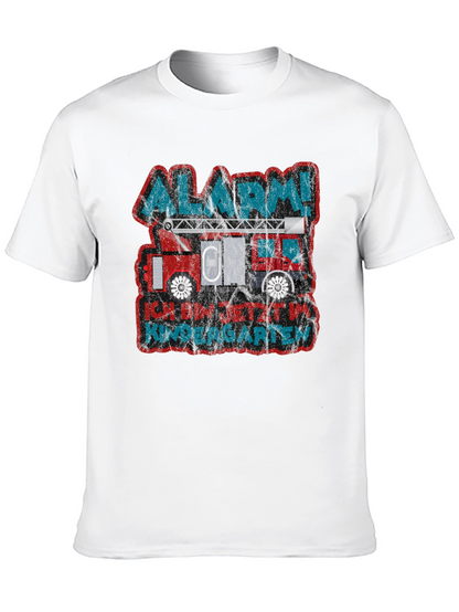 Alarm! Kindergarten Fire Truck T-Shirt
