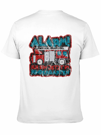Alarm! Kindergarten Fire Truck T-Shirt