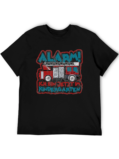 Alarm! Kindergarten Fire Truck T-Shirt