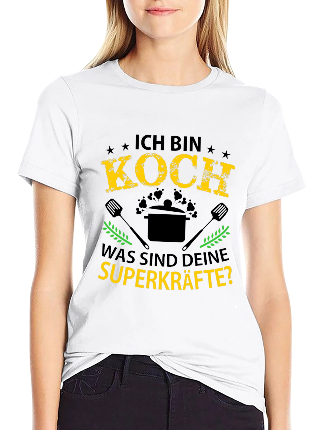 Ich Bin Koch T-Shirt: Chef Superpowers Tee