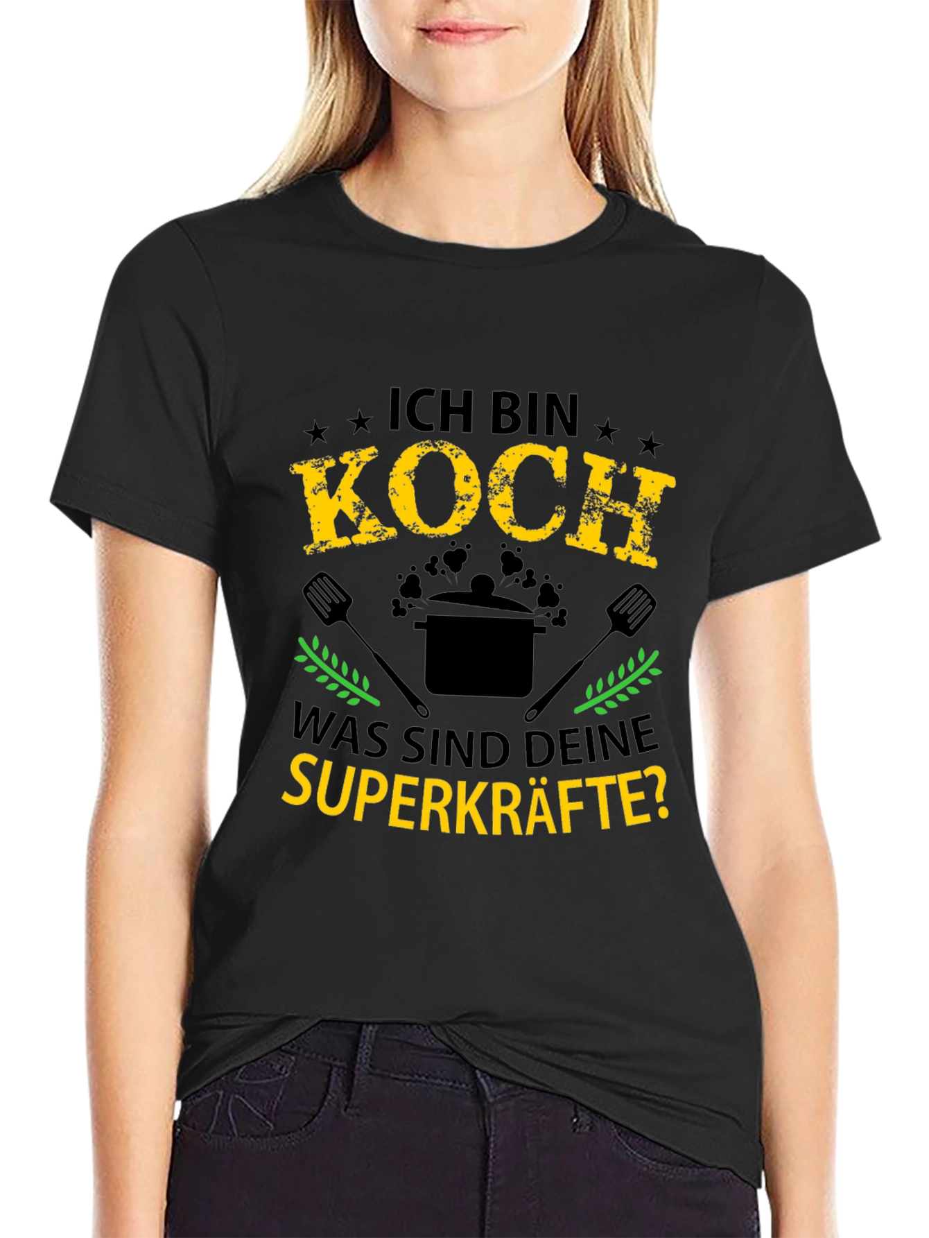 Ich Bin Koch T-Shirt: Chef Superpowers Tee