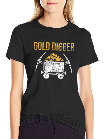 Gold Digger Funny Graphic Tee