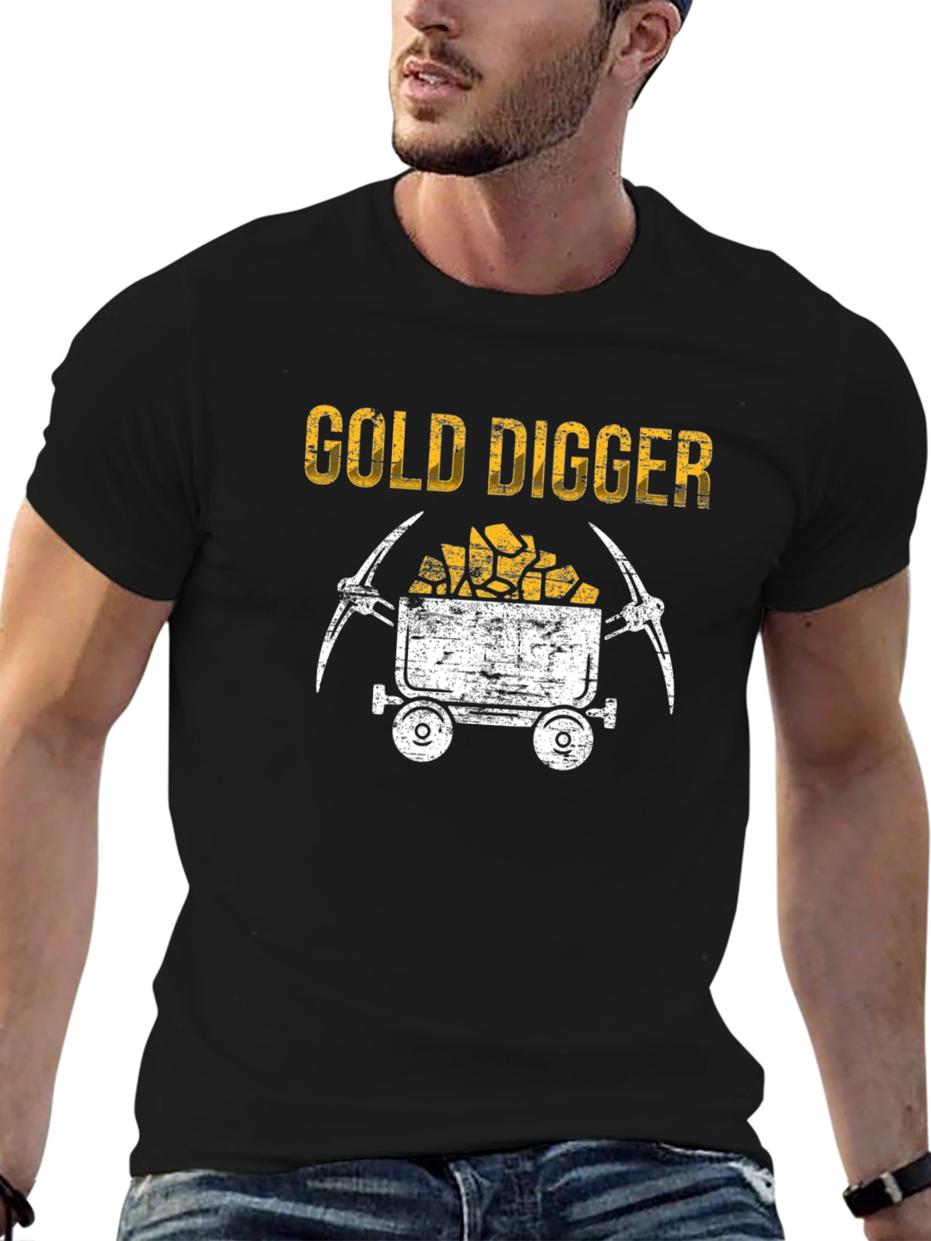 Gold Digger Funny Graphic Tee