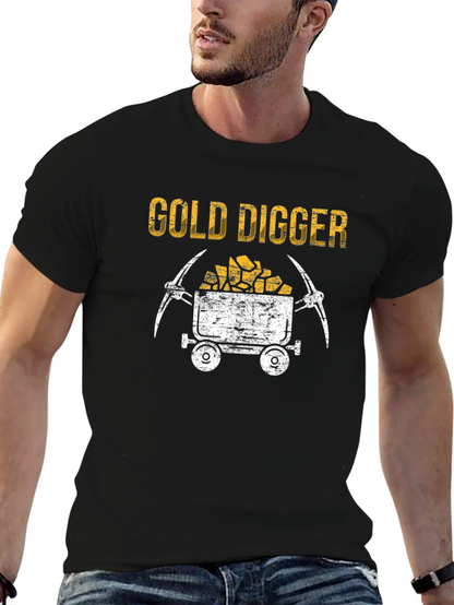 Gold Digger Funny Graphic Tee