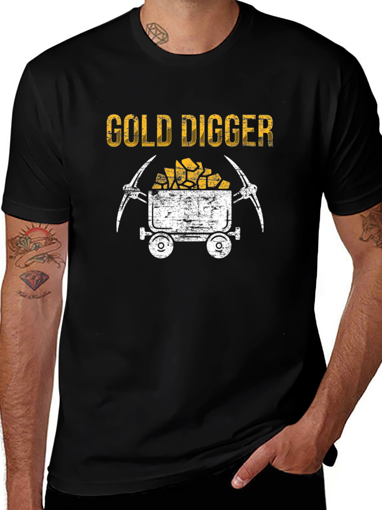 Gold Digger Funny Graphic Tee