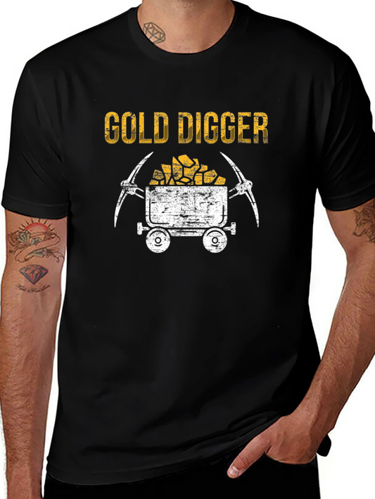 Gold Digger Funny Graphic Tee