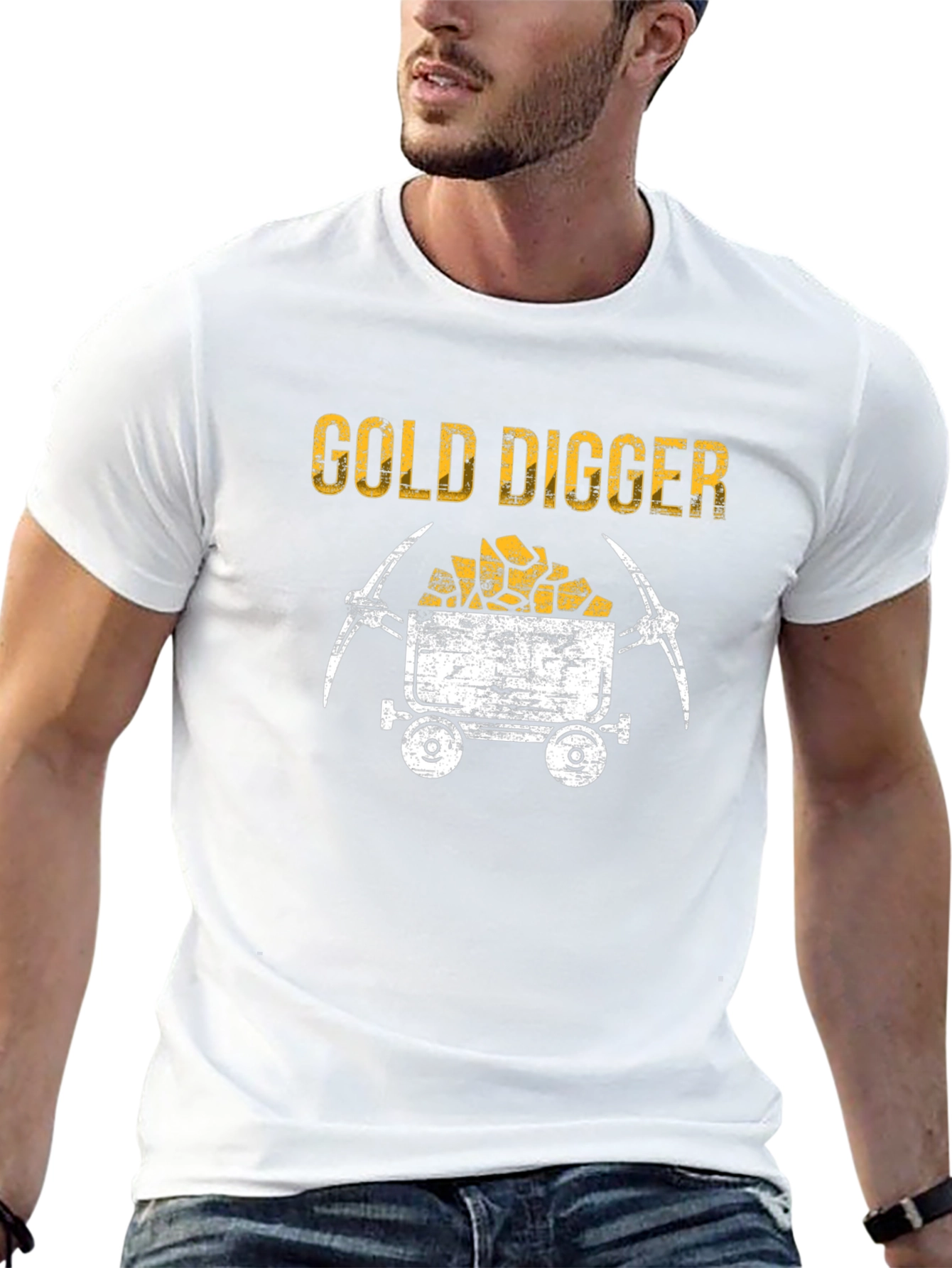 Gold Digger Funny Graphic Tee