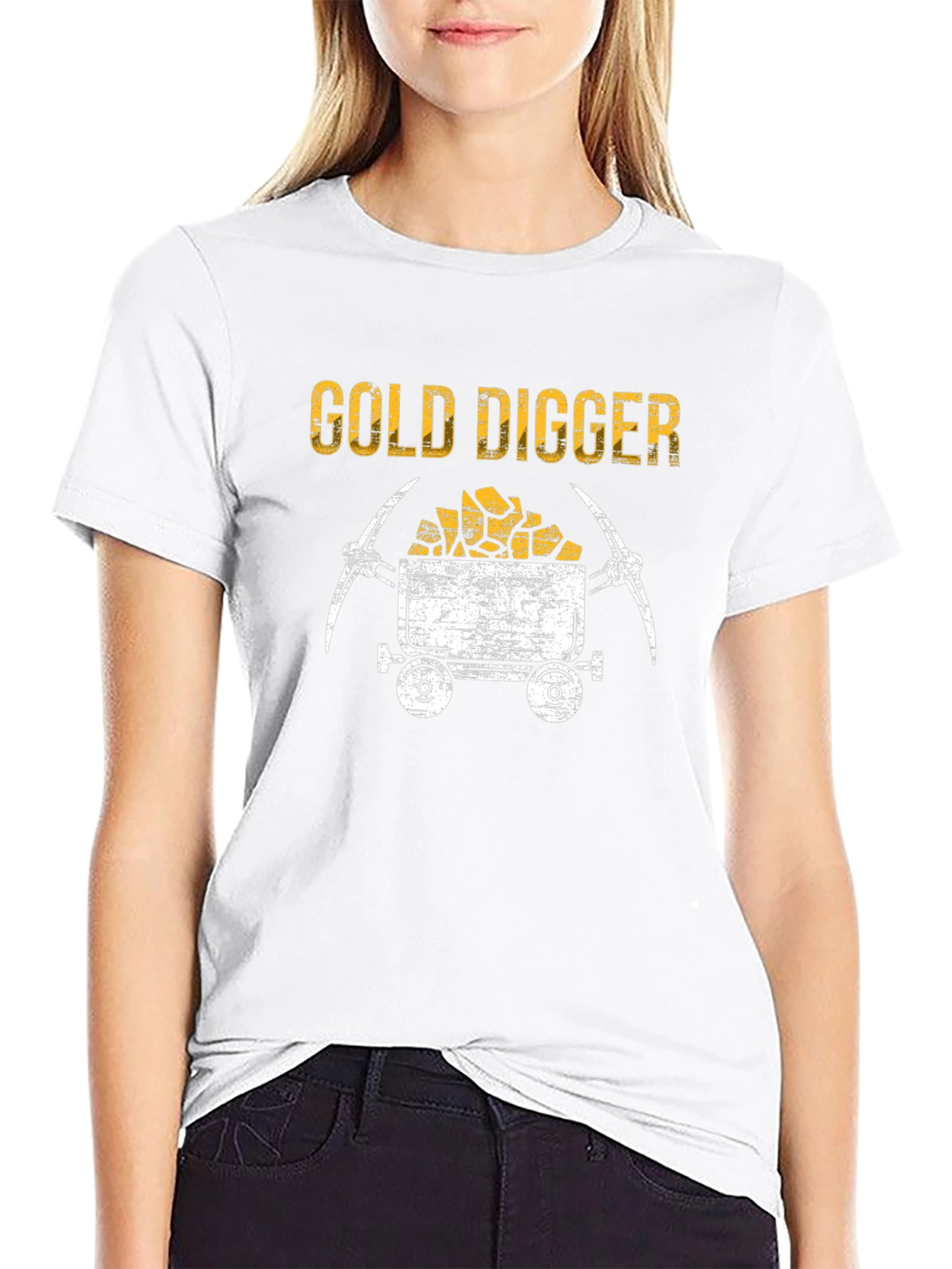 Gold Digger Funny Graphic Tee