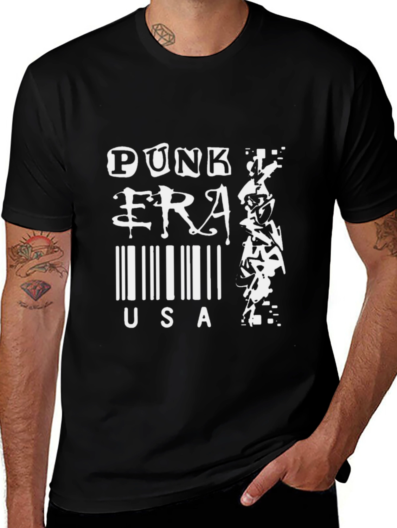 Punk Era USA Graphic T-Shirt