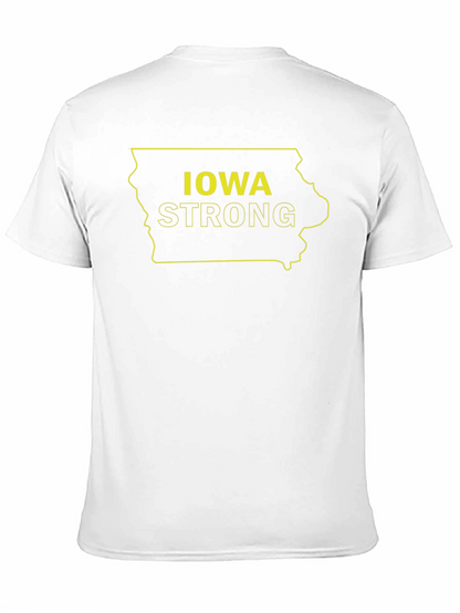 Iowa Strong Graphic T-Shirt - Black