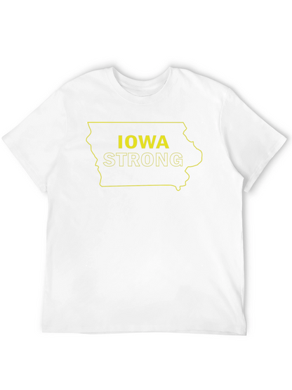 Iowa Strong Graphic T-Shirt - Black