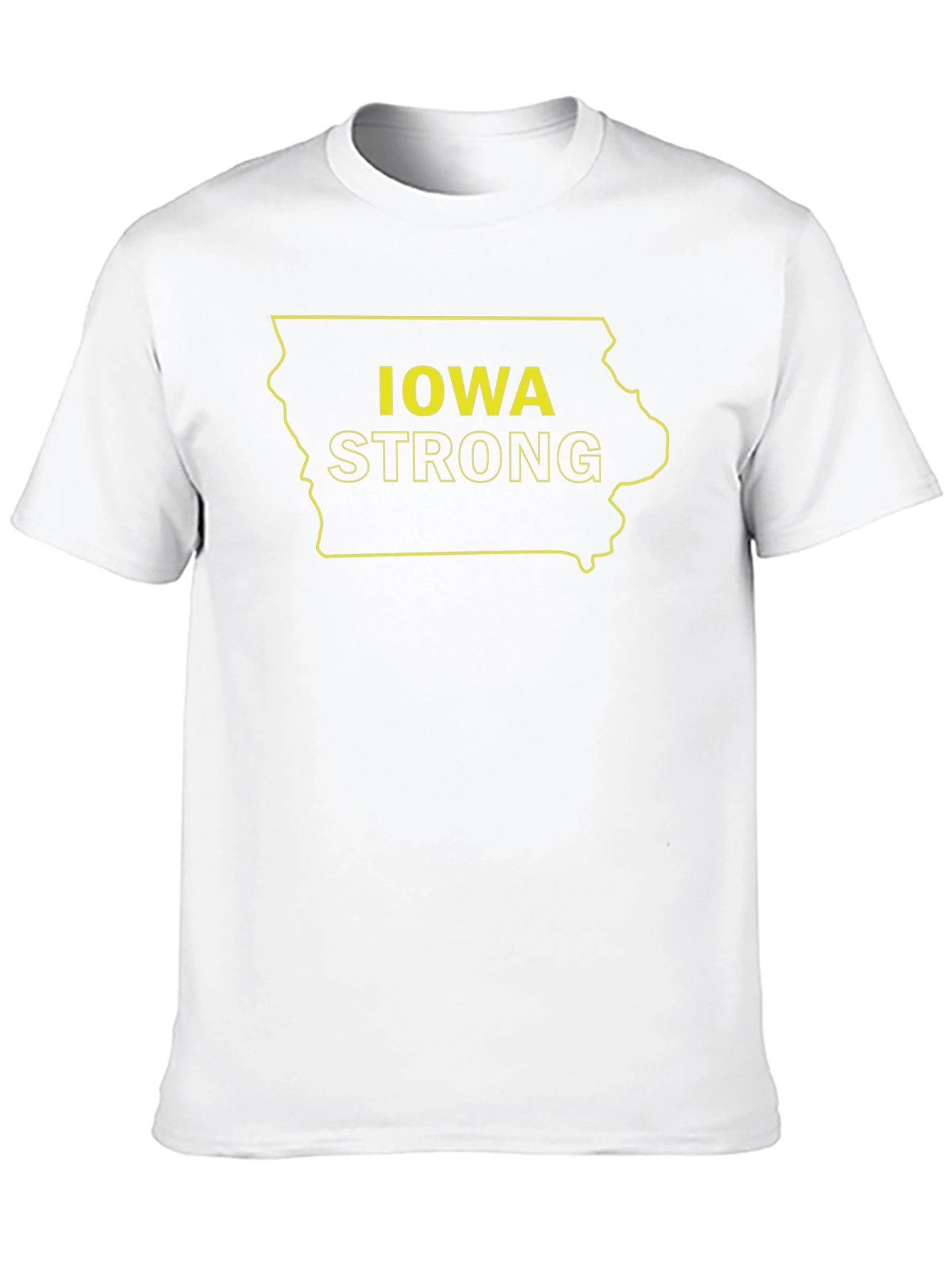 Iowa Strong Graphic T-Shirt - Black