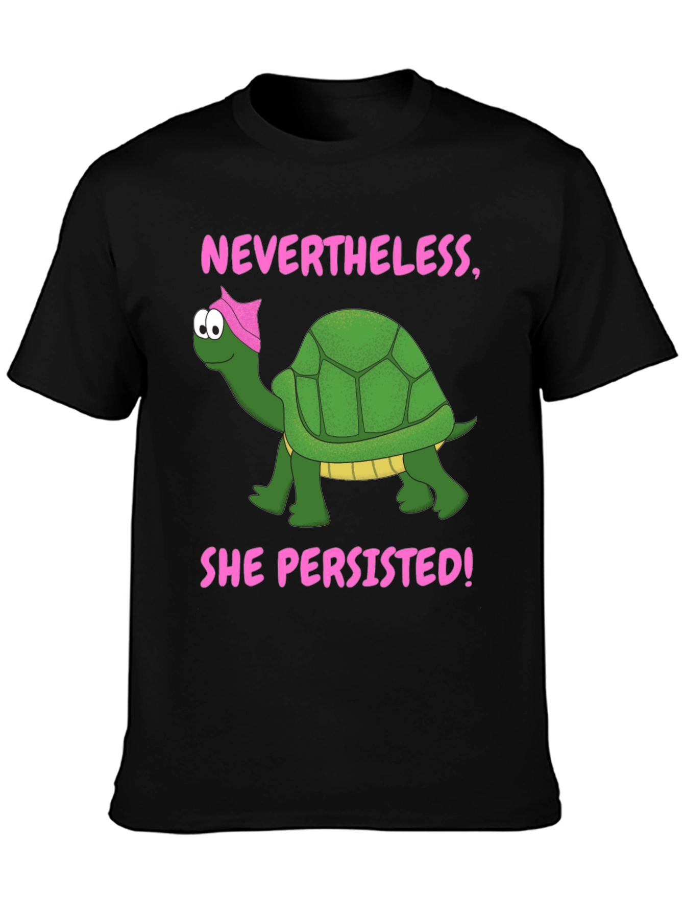Nevertheless She Persisted Turtle T-Shirt