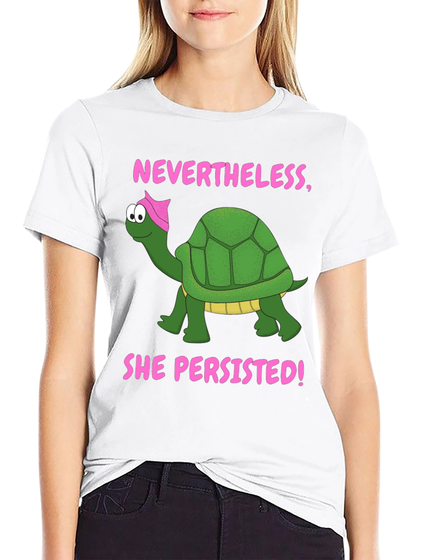 Nevertheless She Persisted Turtle T-Shirt