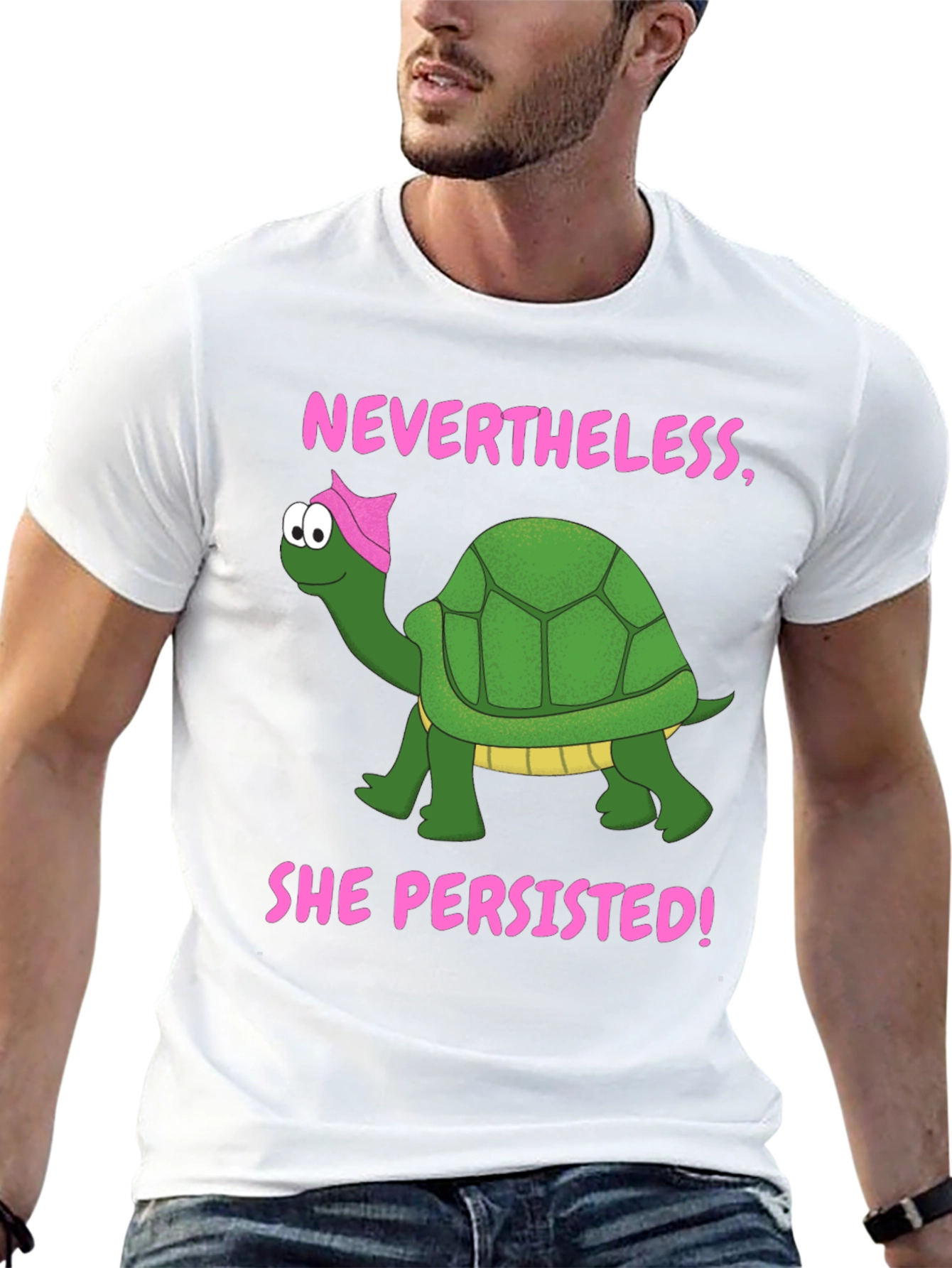 Nevertheless She Persisted Turtle T-Shirt