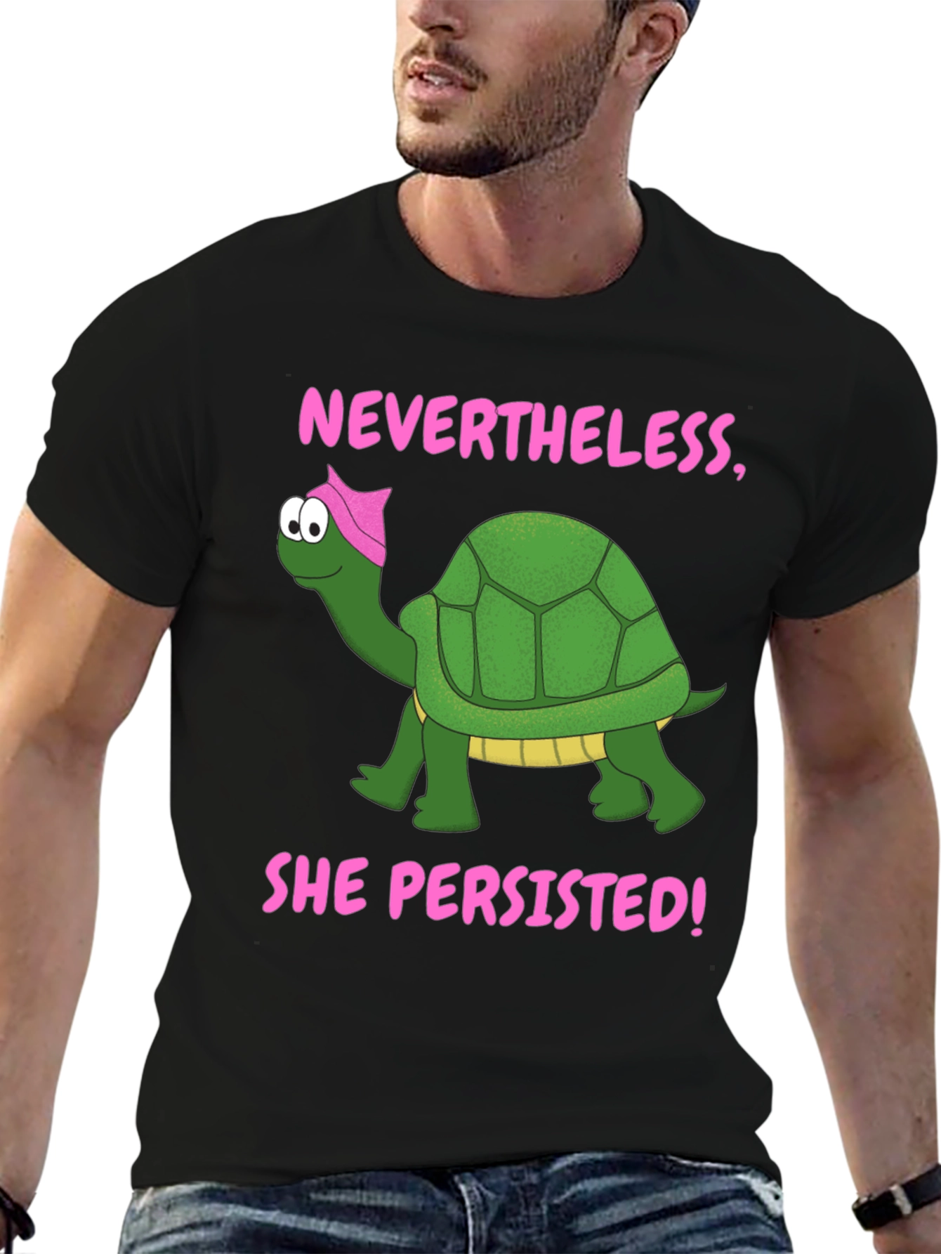 Nevertheless She Persisted Turtle T-Shirt