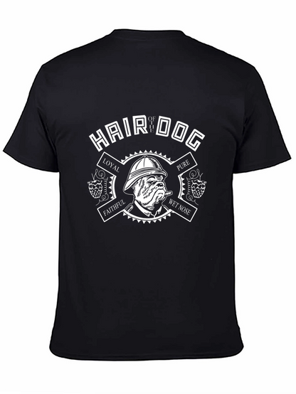Hair of the Dog T-Shirt - Bulldog Graphic Tee