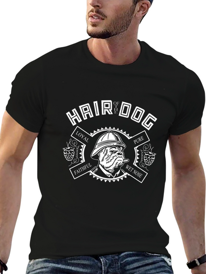 Hair of the Dog T-Shirt - Bulldog Graphic Tee