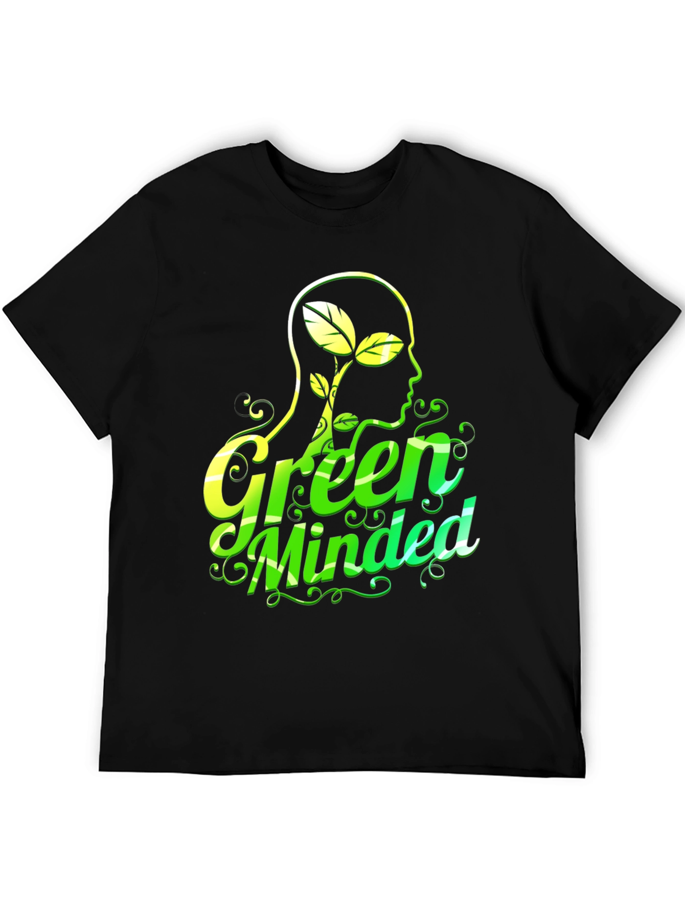 Green Minded Graphic T-Shirt - Eco Conscious Design