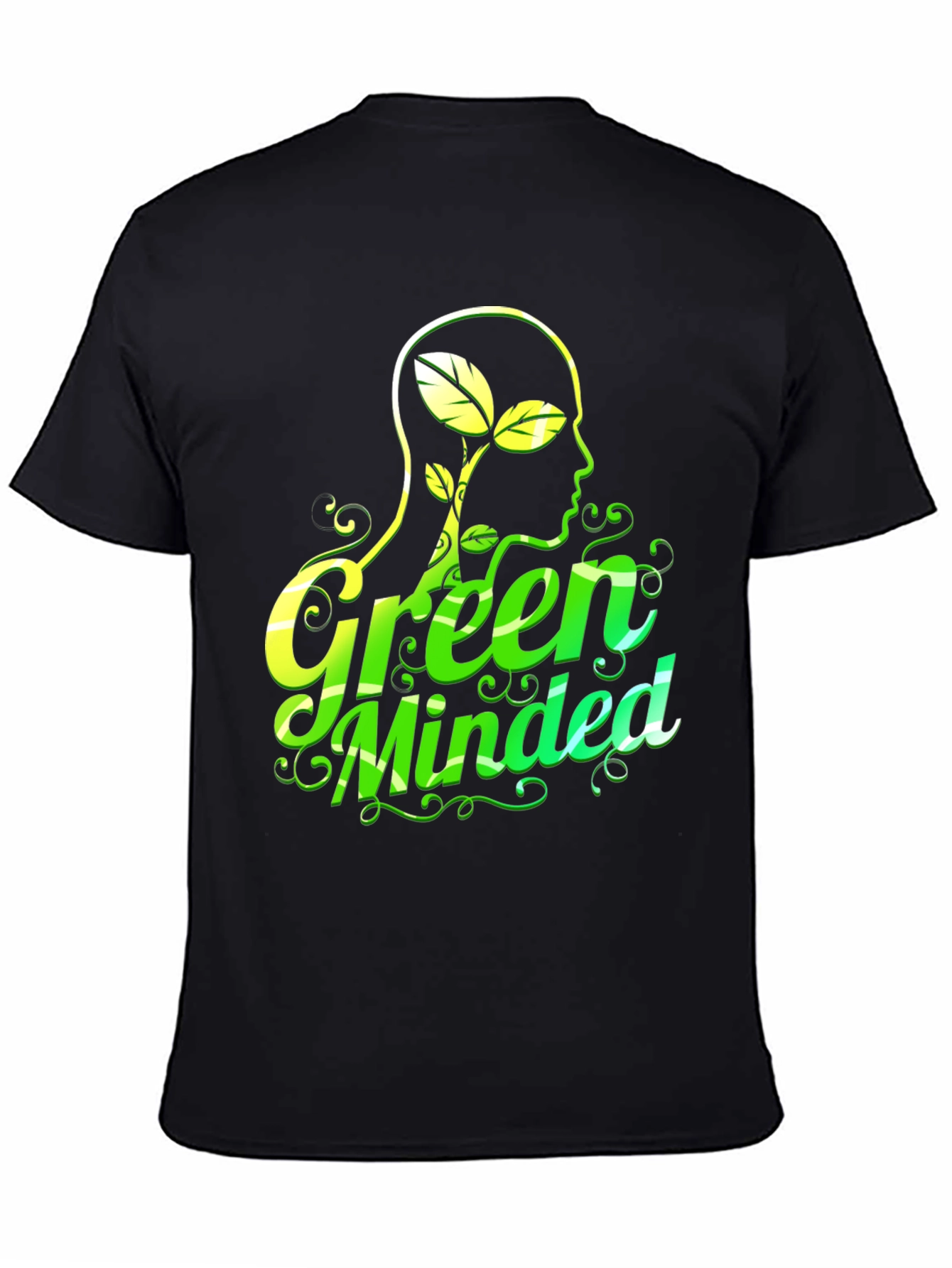 Green Minded Graphic T-Shirt - Eco Conscious Design