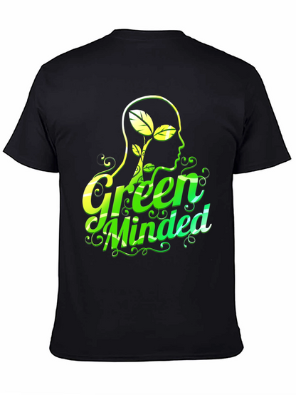 Green Minded Graphic T-Shirt - Eco Conscious Design