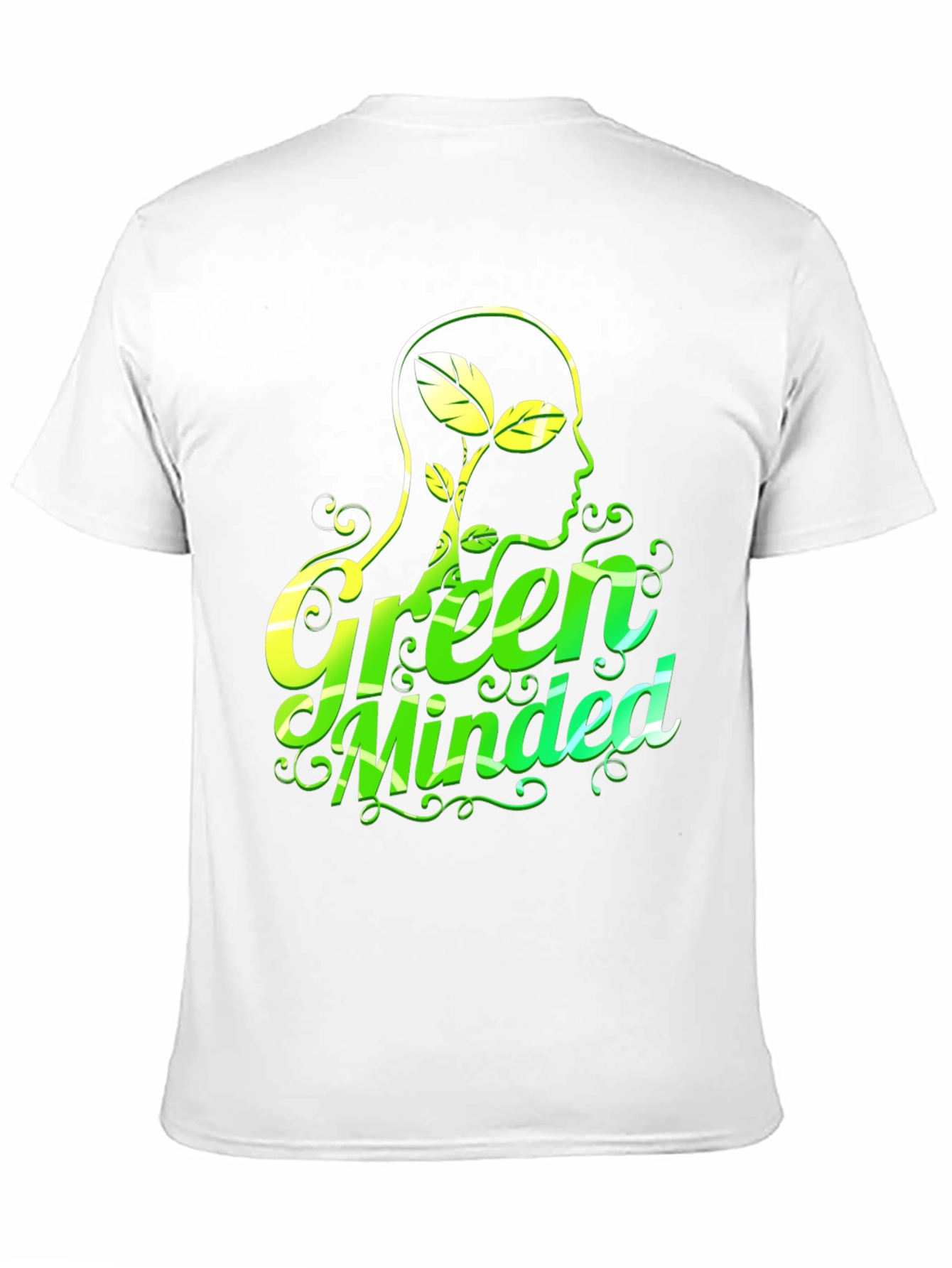 Green Minded Graphic T-Shirt - Eco Conscious Design