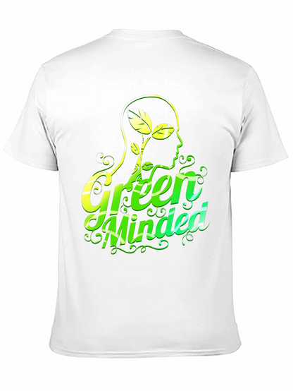 Green Minded Graphic T-Shirt - Eco Conscious Design