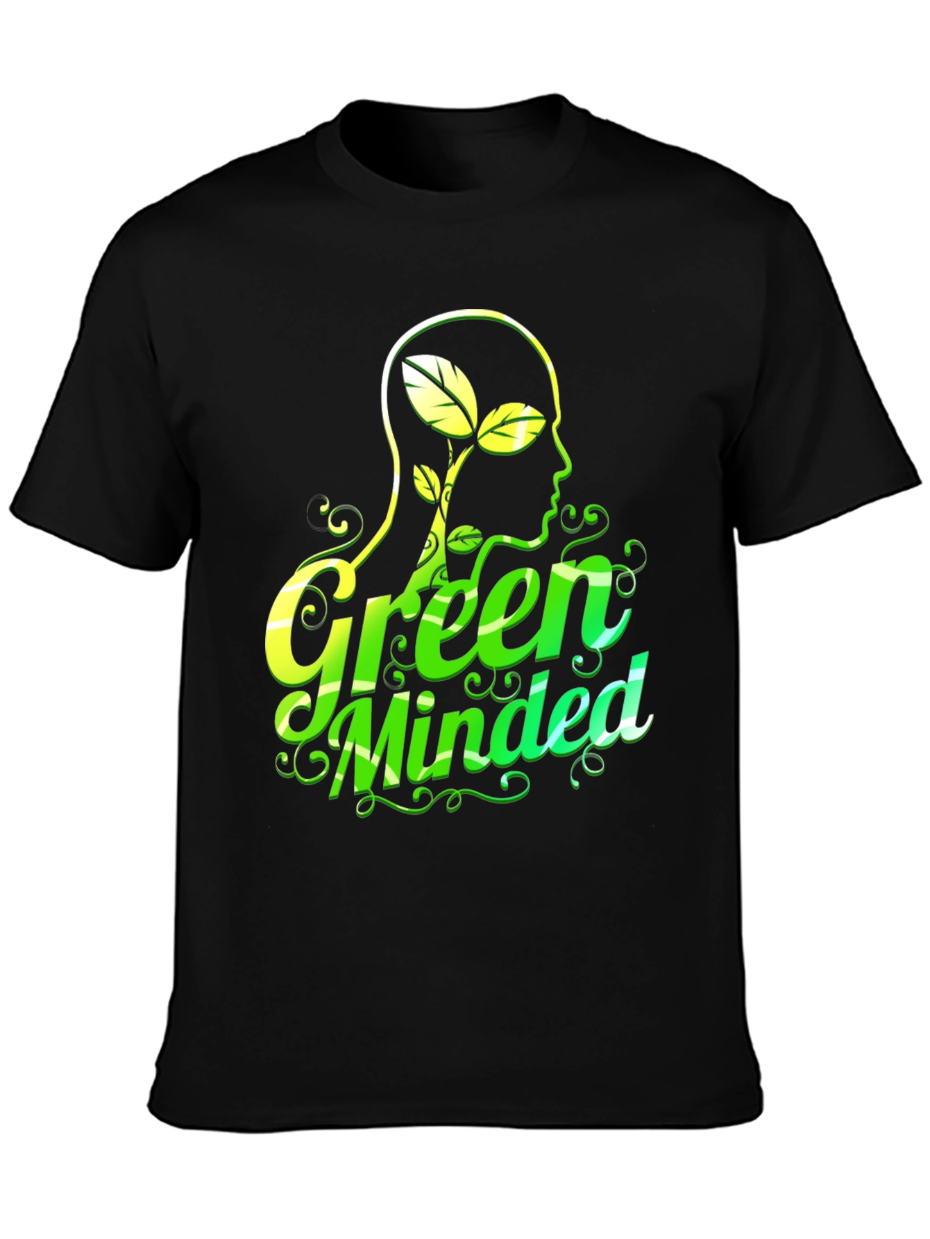 Green Minded Graphic T-Shirt - Eco Conscious Design