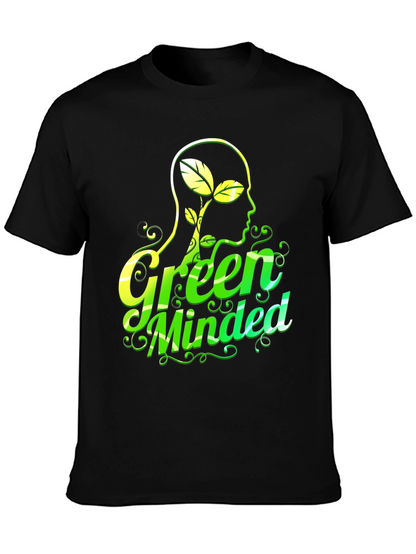 Green Minded Graphic T-Shirt - Eco Conscious Design