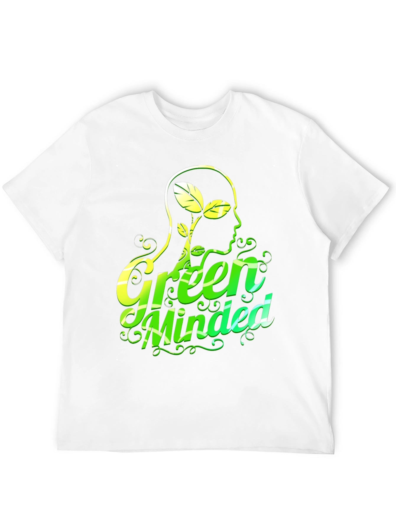 Green Minded Graphic T-Shirt - Eco Conscious Design
