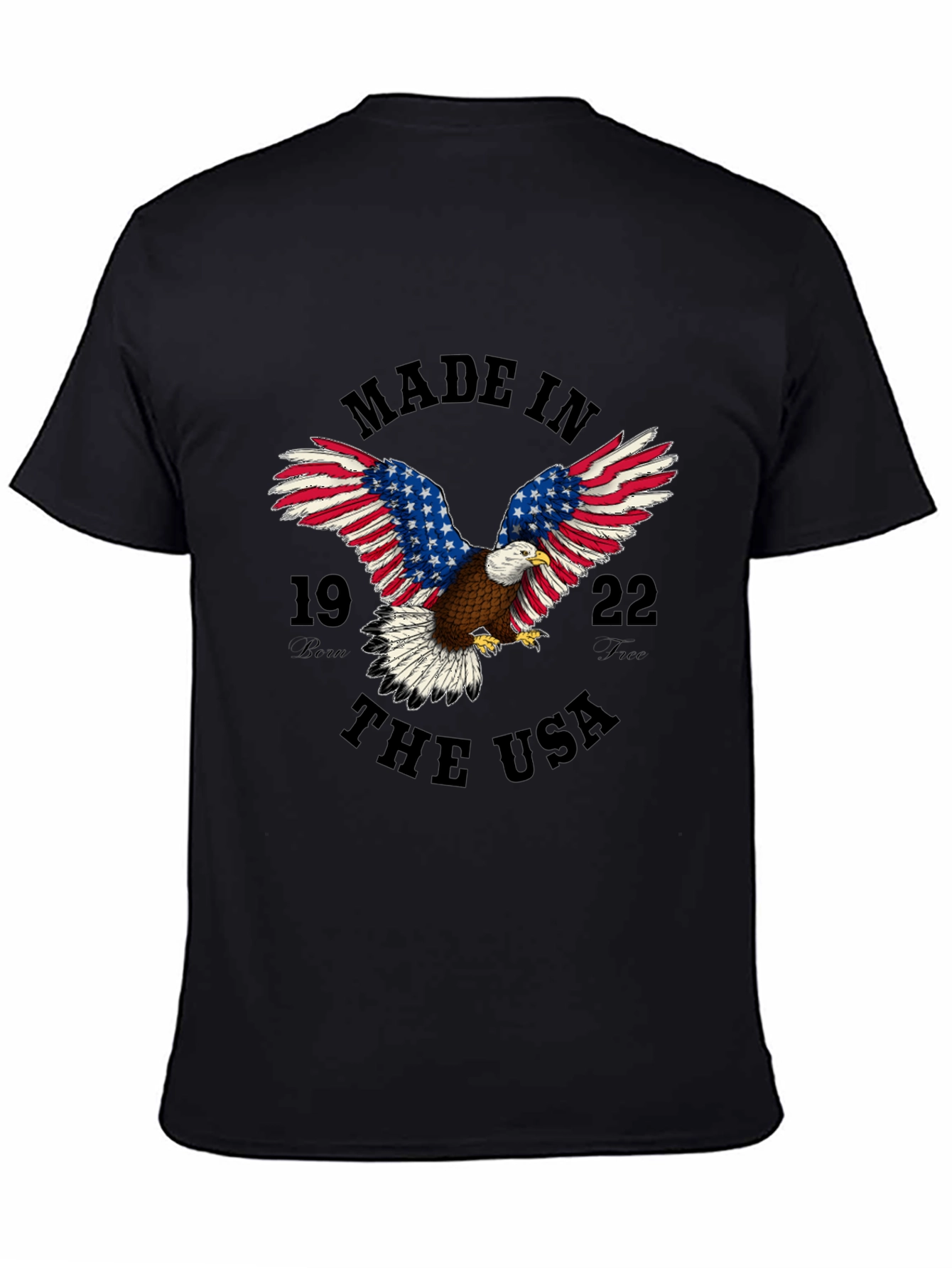 Made In USA Eagle Graphic T-Shirt