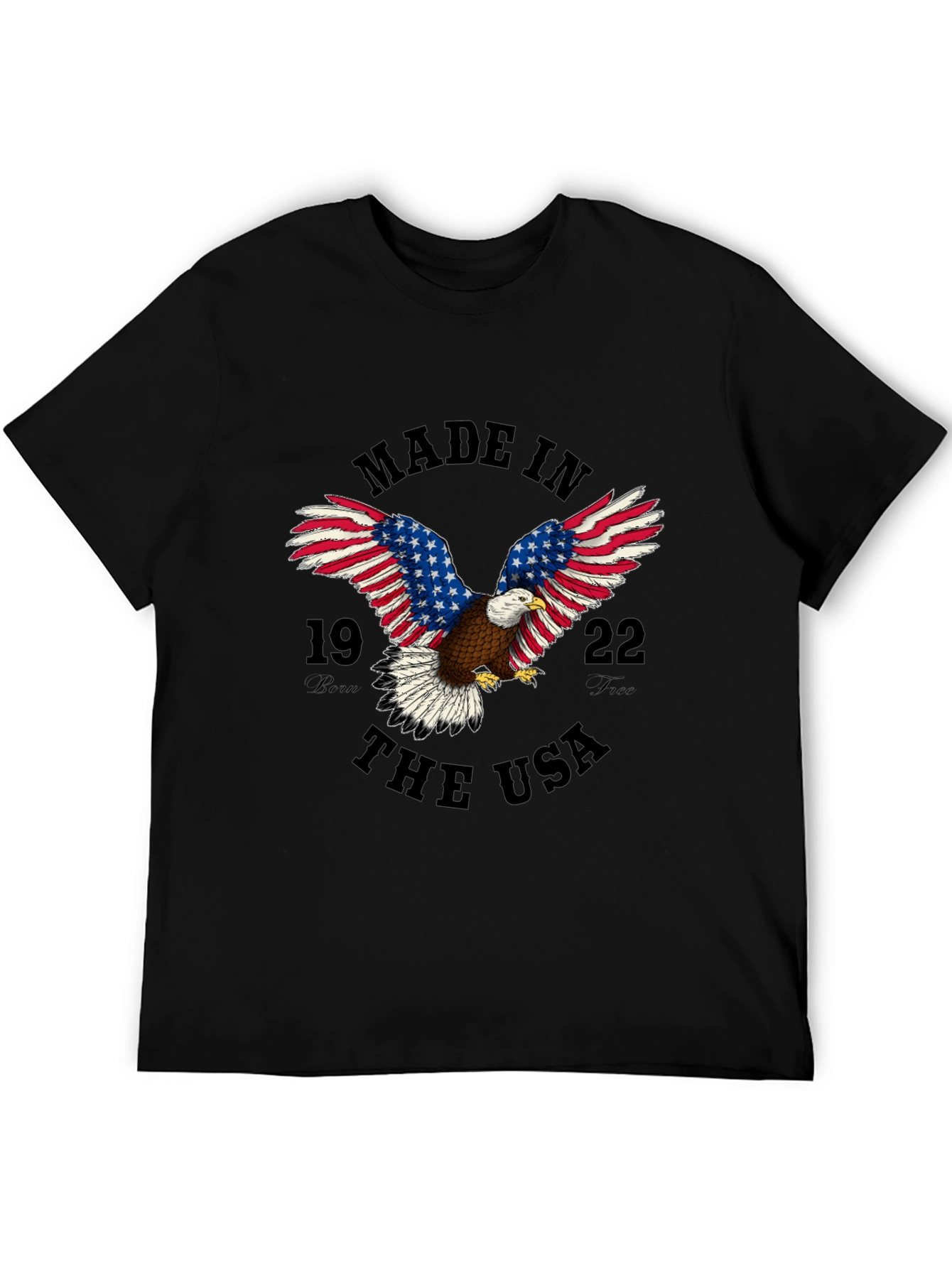 Made In USA Eagle Graphic T-Shirt