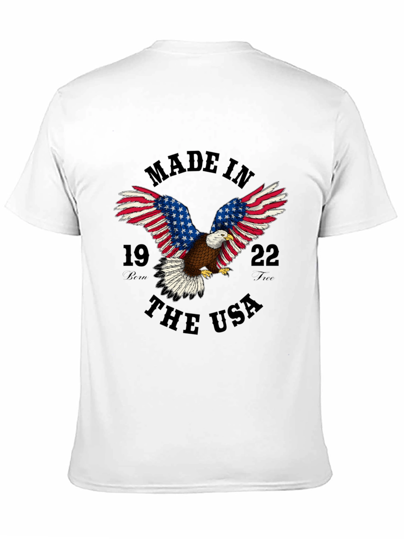 Made In USA Eagle Graphic T-Shirt