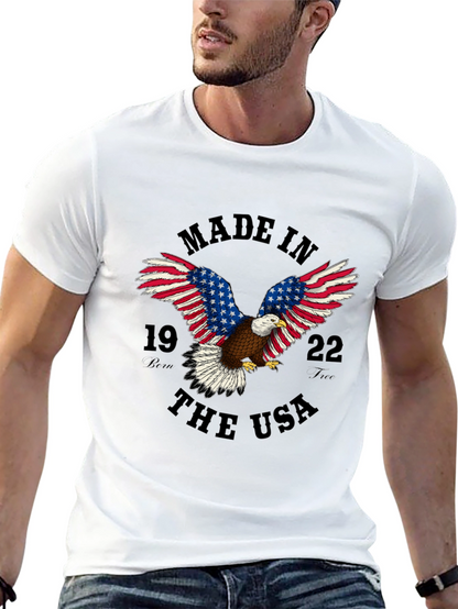 Made In USA Eagle Graphic T-Shirt