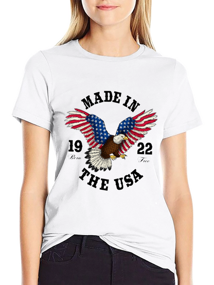 Made In USA Eagle Graphic T-Shirt