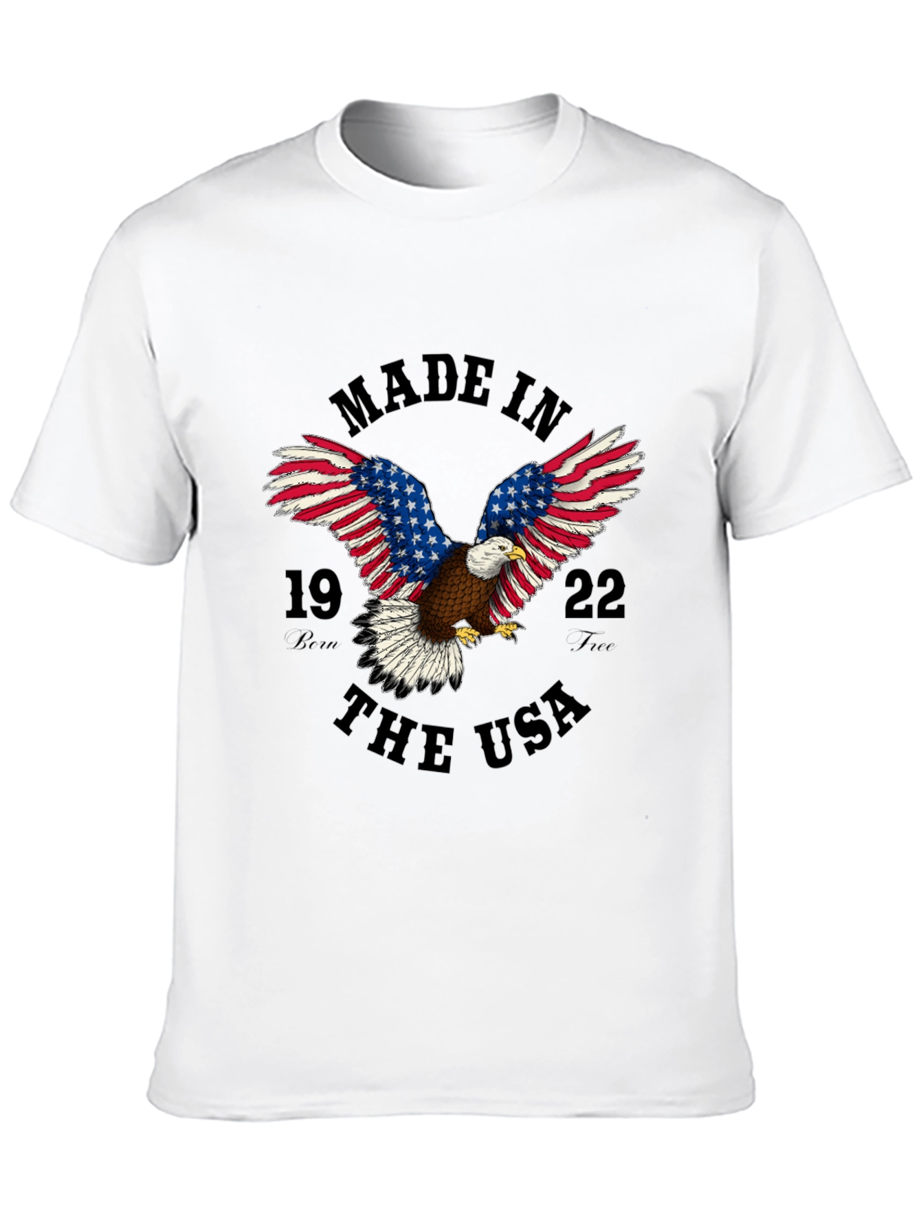Made In USA Eagle Graphic T-Shirt