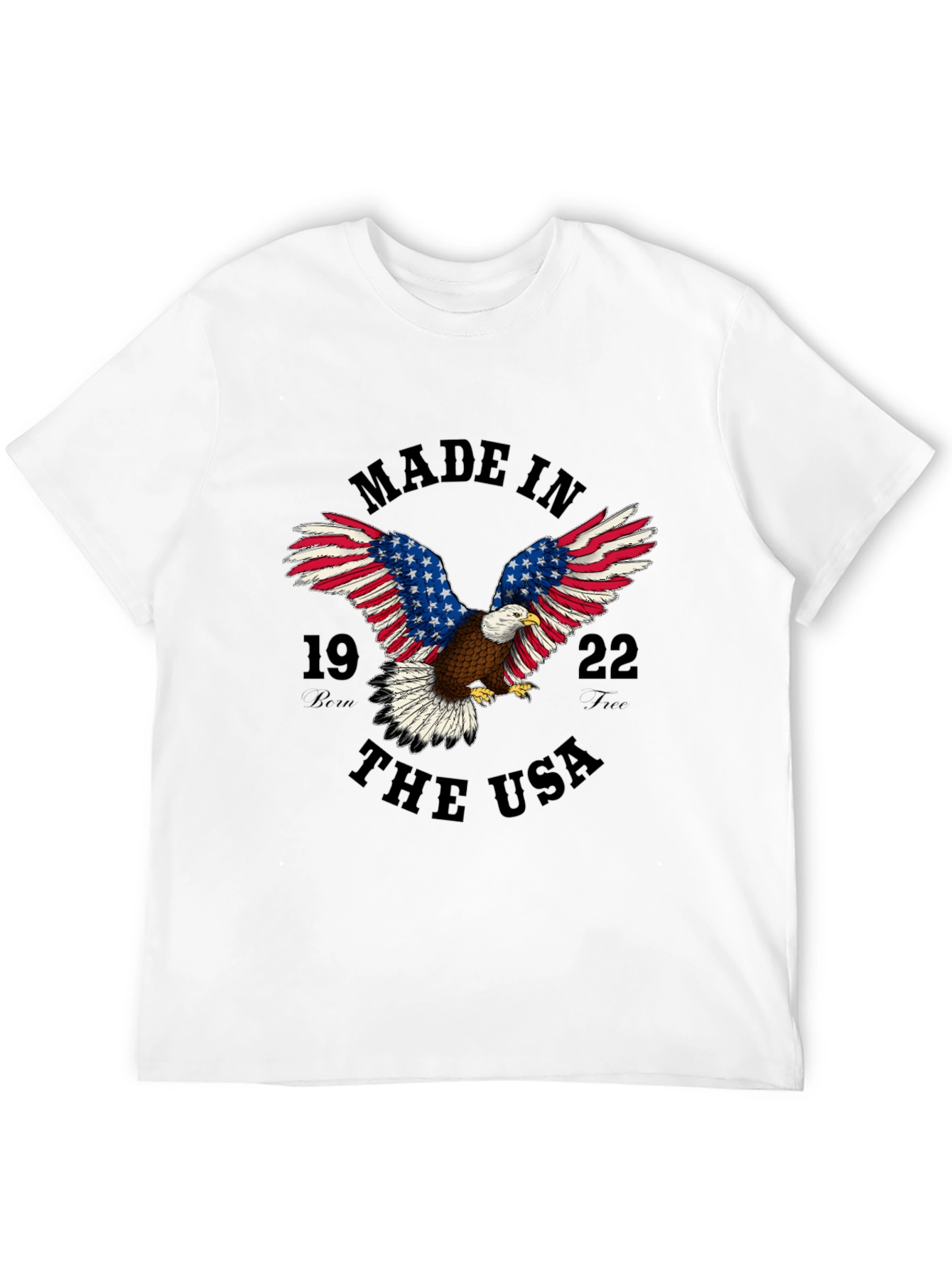 Made In USA Eagle Graphic T-Shirt