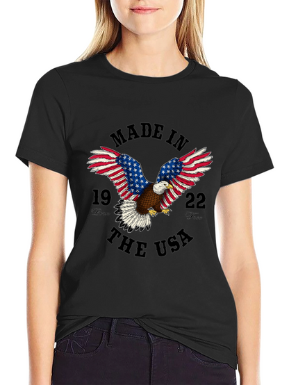 Made In USA Eagle Graphic T-Shirt