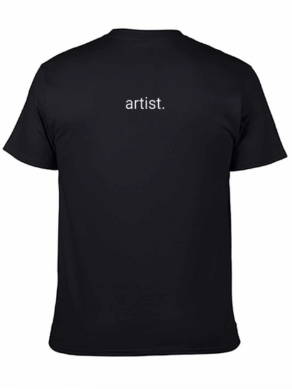 Artist Statement T-Shirt - Simple Black Tee