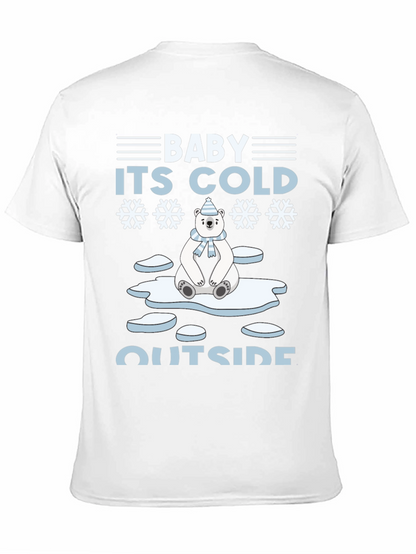 Baby Its Cold Outside Polar Bear Holiday T-Shirt