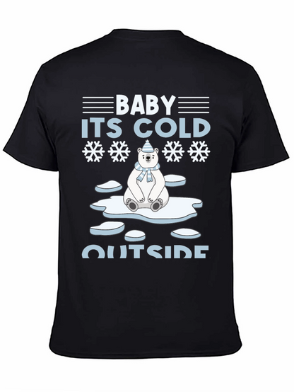 Baby Its Cold Outside Polar Bear Holiday T-Shirt