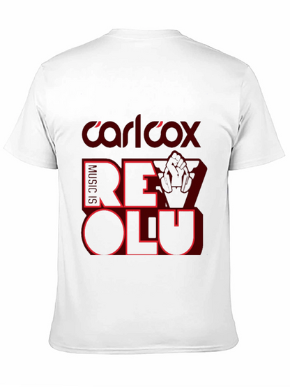 Carl Cox Revolution Black T-Shirt Music Lover