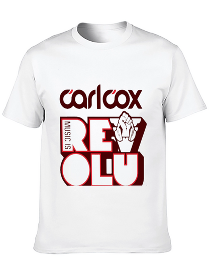 Carl Cox Revolution Black T-Shirt Music Lover