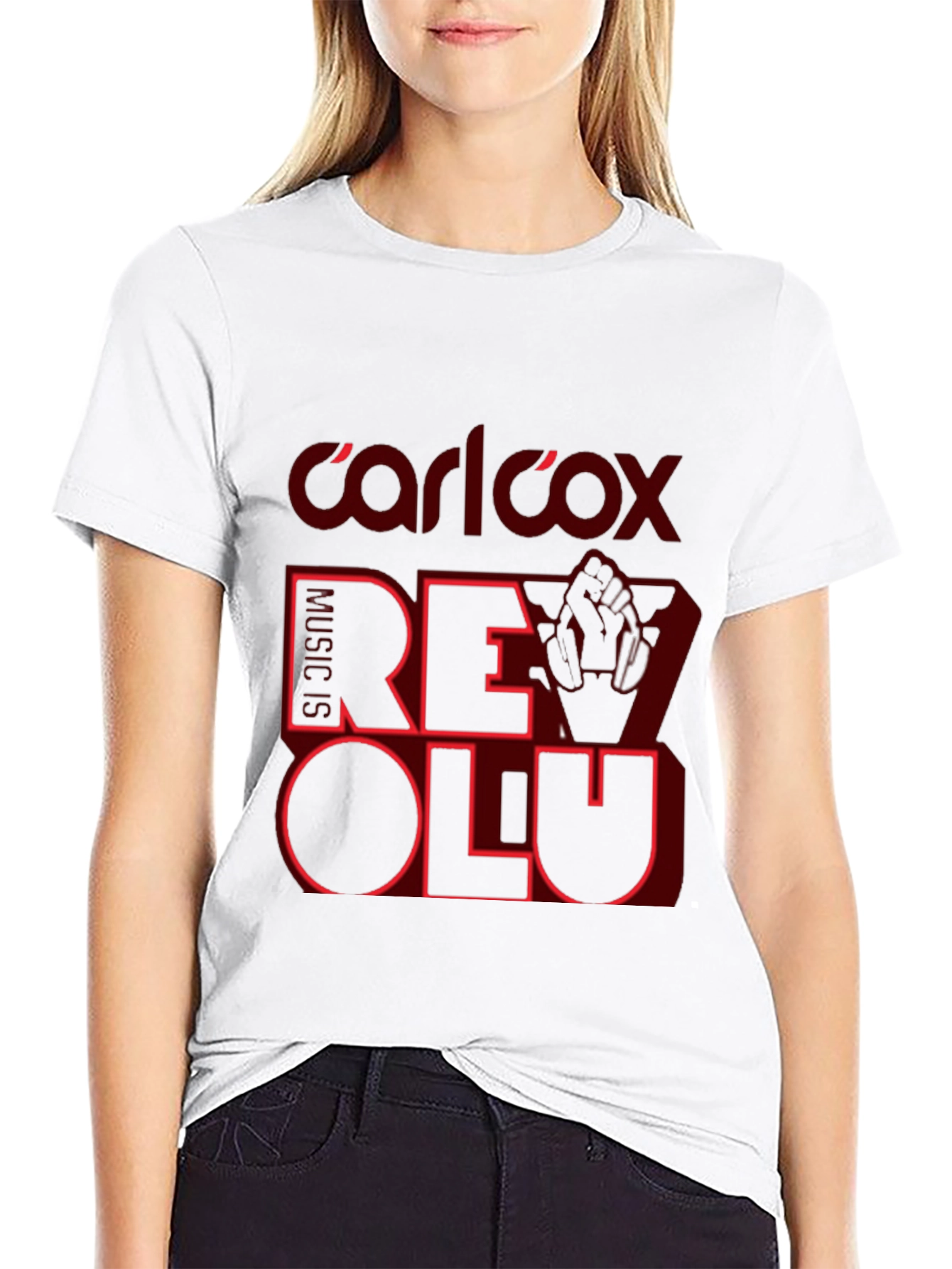 Carl Cox Revolution Black T-Shirt Music Lover