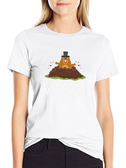 Groundhog Meteorologist T-Shirt
