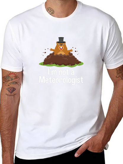Groundhog Meteorologist T-Shirt