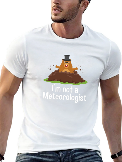 Groundhog Meteorologist T-Shirt