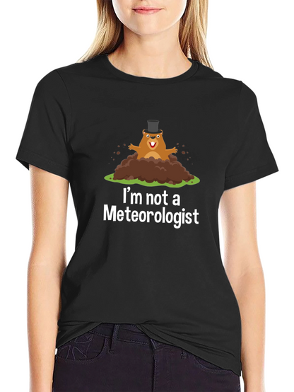 Groundhog Meteorologist T-Shirt